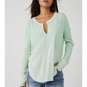 NWT - We The Free People - Deep V Monterey Thermal (XS)
